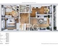 3D půdorys Černý most