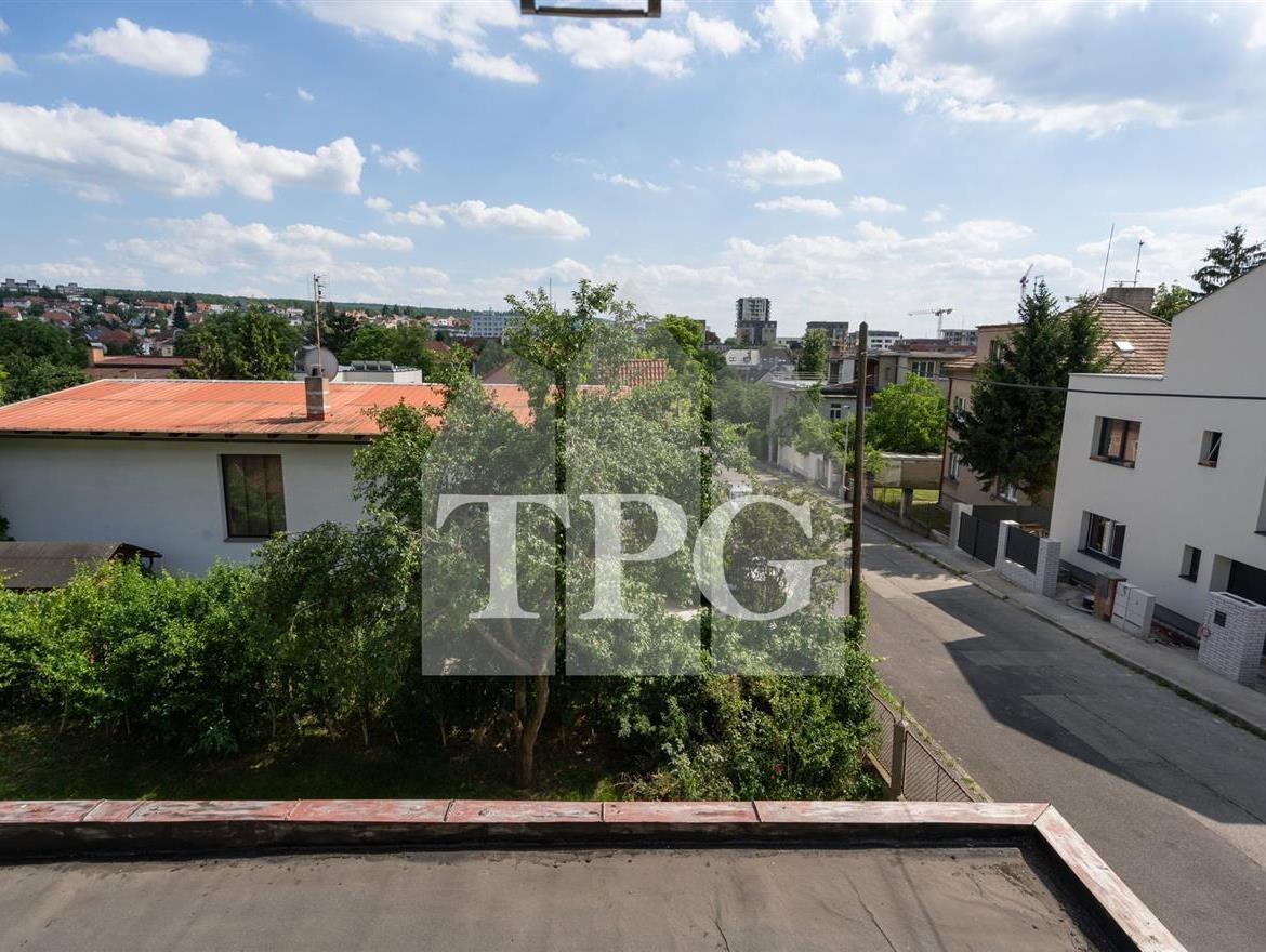 výhled z ložnice